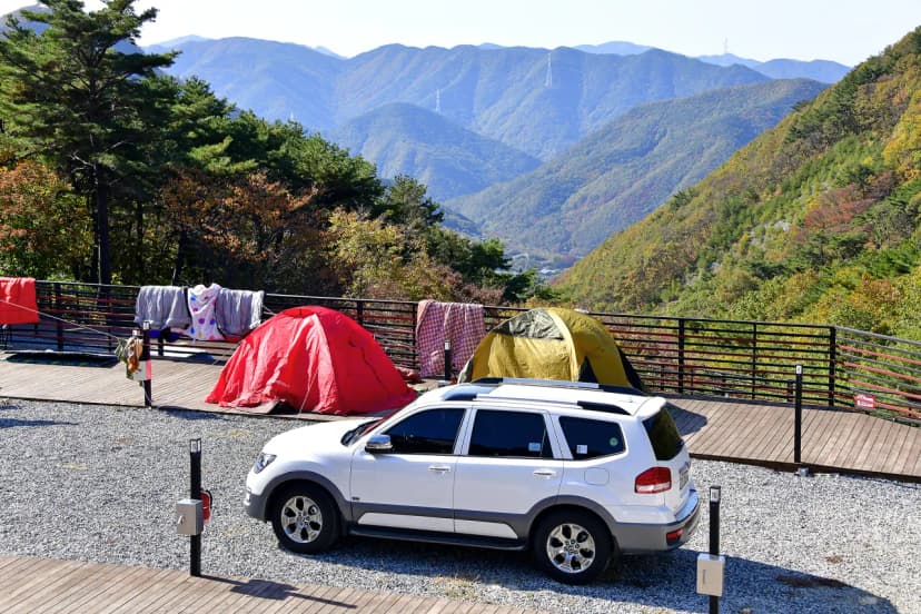 도래재별빛마을캠핑장 사진 14